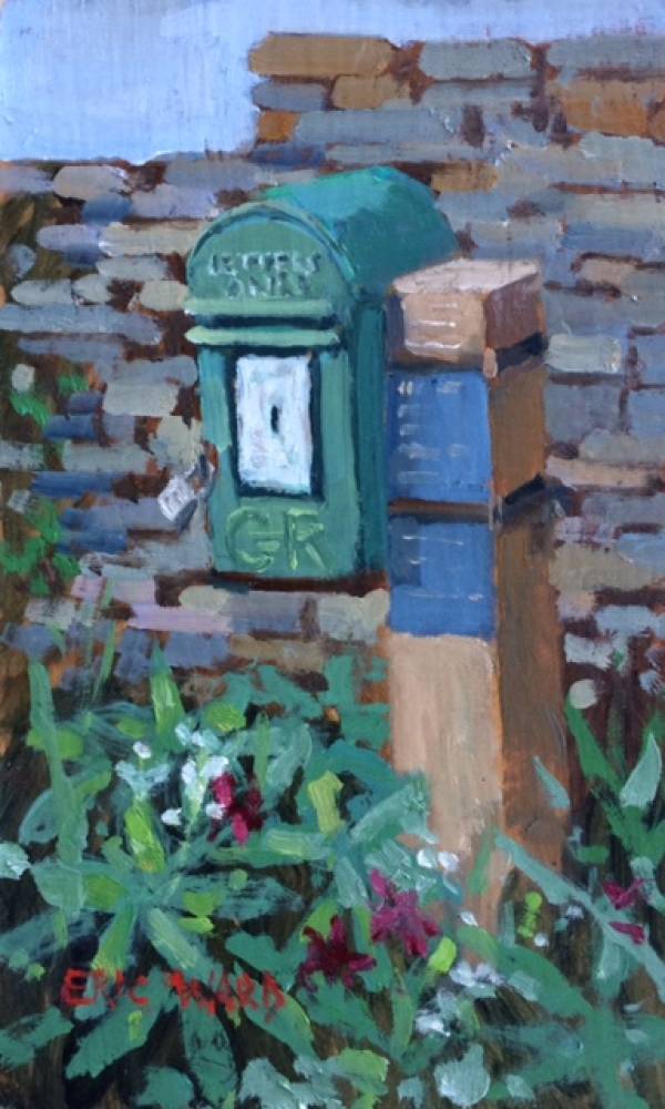 - Oil on Board, Painting by Eric Ward, measuring 23 x 14 cm (H x W) framed at 41 x 32 cm £325